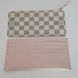 Louis Vuitton Damier Azur zip & card pouches/wallets